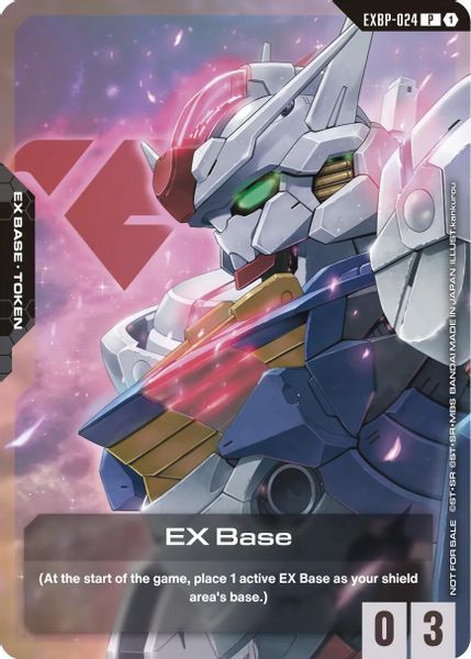 Ideal808 Inc. - Gundam Card Game - Promotional EX Base Tokens