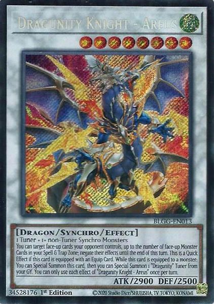 yugioh dragunity cards SDDL-EN002 Dragunity Arma Mystletainn Super Rare 1st Edition Yu-Gi-Oh! Card