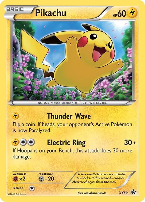 Pikachu (Collector Chest) - XY Promos - Pokemon