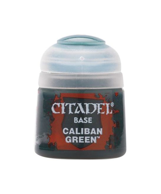 Citadel Base Paint Caliban Green Citadel Paint Pots Citadel Paints