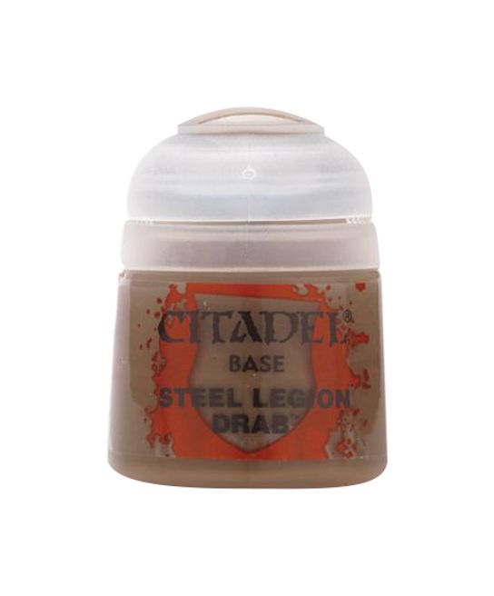 Citadel Base Paint Steel Legion Drab Citadel Paint Pots Citadel Paints