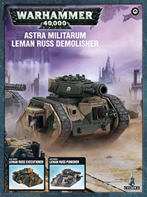 Warhammer: 40K - Astra Militarum Leman Russ Demolisher - Warhammer ...