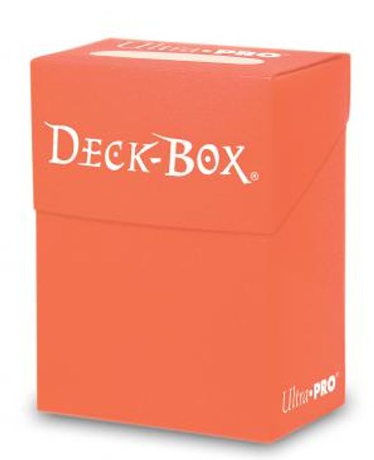 Deck Box Peach Ultra Pro Deck Boxes Deck Boxes