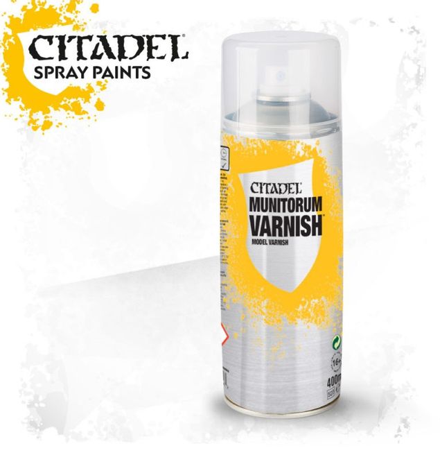 Citadel Spray Paint Munitorum Varnish Citadel Spray Paints Citadel