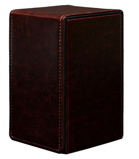 Alcove Tower Deck Box Cowhide Ultra Pro Deck Boxes Deck Boxes