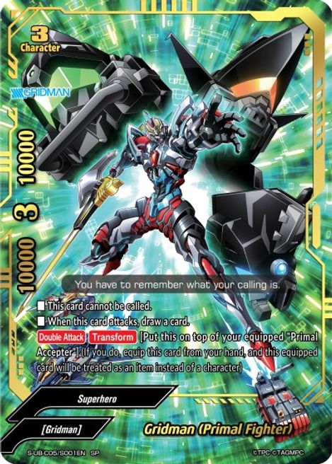 Gridman (Primal Fighter) (SP) - SSSS.GRIDMAN - Future Card BuddyFight