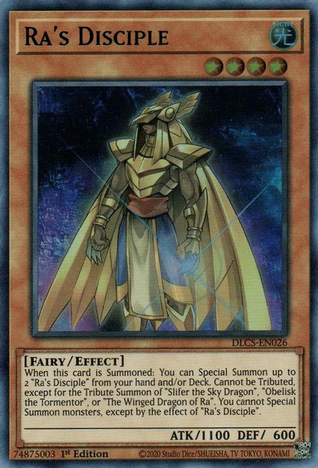 Ra's Disciple - Dragons of Legend: The Complete Series - YuGiOh