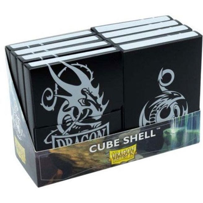 Dragon Shield Cube Shell Black (Holds 20) Dragon Shield Deck Boxes