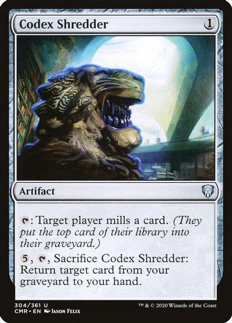 Codex Shredder - Commander Legends - Magic: The Gathering