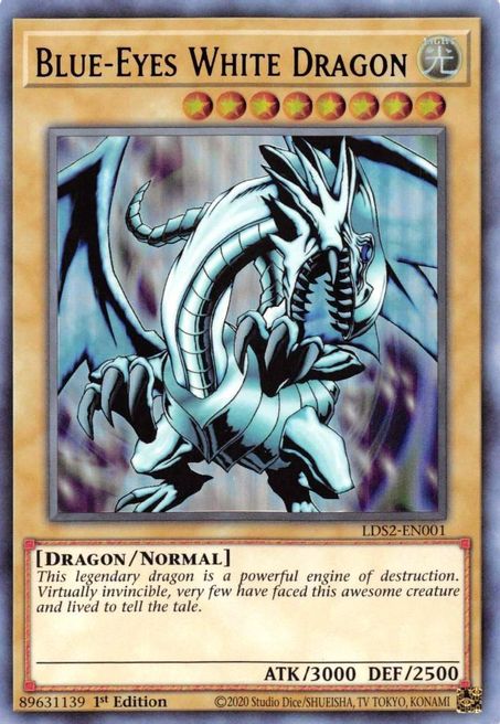 Blue-Eyes White Dragon (Purple) - Legendary Duelists: Season 2 - YuGiOh