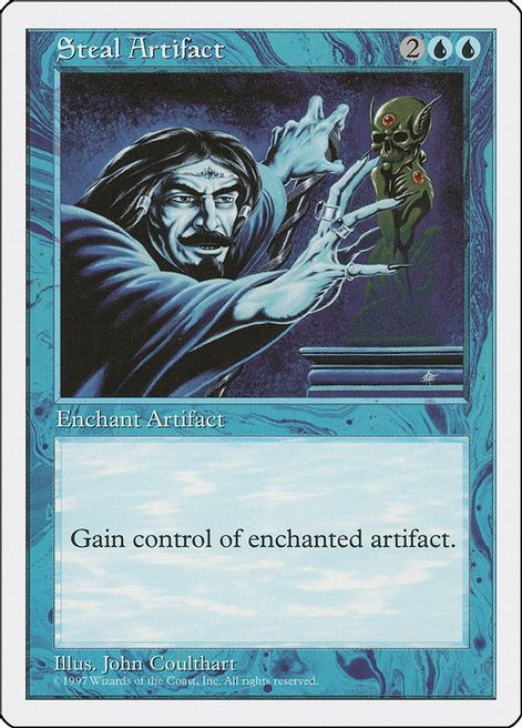 Steal Artifact - Fifth Edition - Magic: The Gathering