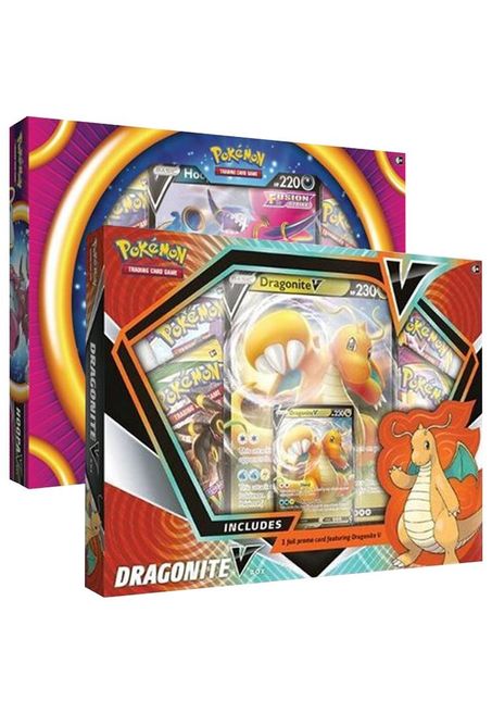 Hoopa V Box / Dragonite V Box [Set of 2] - SWSH08: Fusion Strike - Pokemon