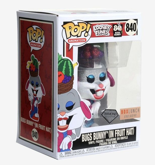Looney Tunes Bugs Bunny (In Fruit Hat) (Diamond Collection) (Box Lunch