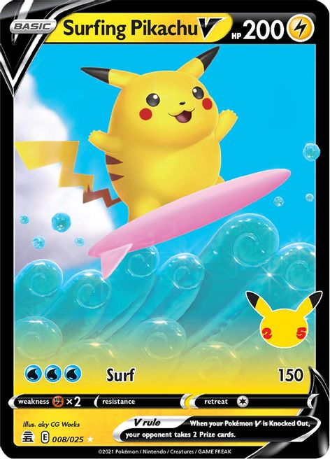 pikachu celebrations full art