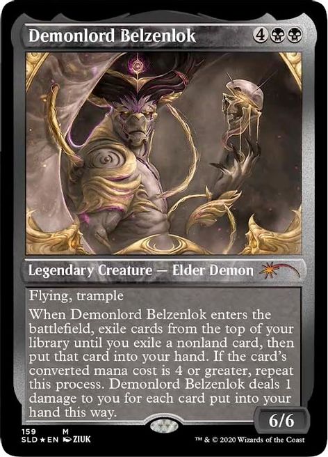 Demonlord Belzenlok (Foil Etched) - Secret Lair Drop Series - Magic ...