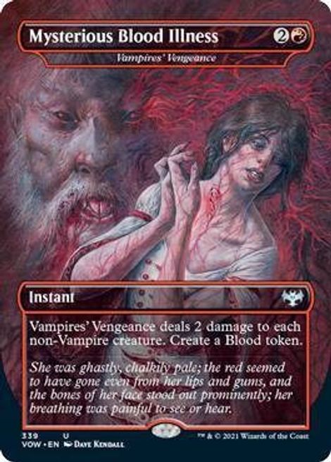 MTG Welcoming Vampire Innistrad: Crimson Vow 046/277 Foil Rare