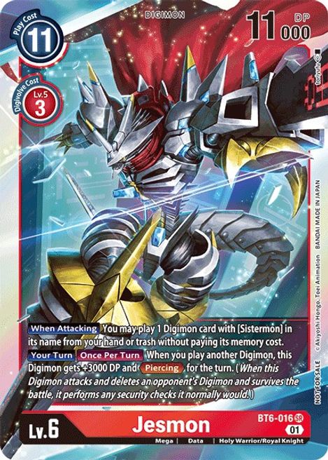 Jesmon (Event Pack 2) - Double Diamond - Digimon Card Game