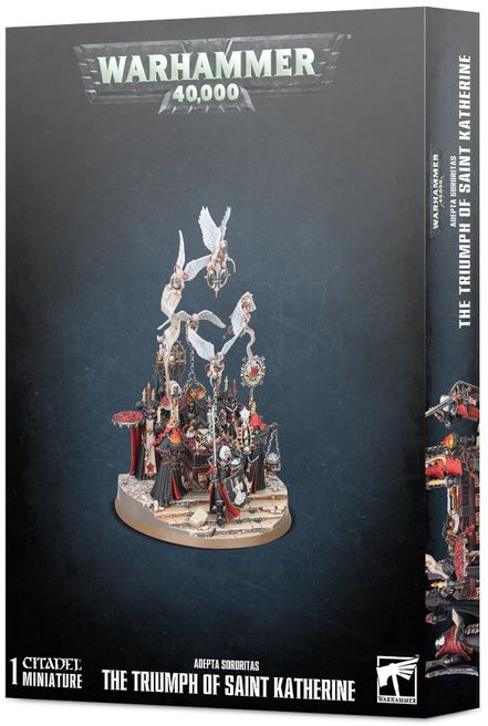 Warhammer 40k – Adepta Sororitas The Triumph Of Saint Katherine, Miniatura De Colección, Requiere Montaje Warhammer 40k – Adepta Sororitas The Triumph Of Saint Katherine, Miniatura De Colección, Requiere Montaje