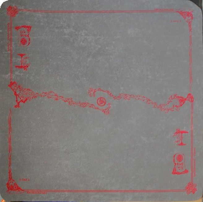 SpellGround Playmat Limited Edition Graphite with Red SpellGround