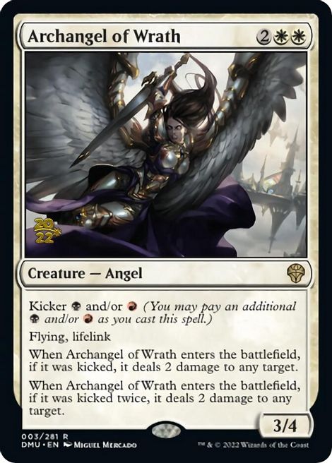 Archangel of Wrath – PR Foil