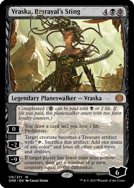 Vraska, Betrayal's Sting - Phyrexia: All Will Be One - Magic: The Gathering