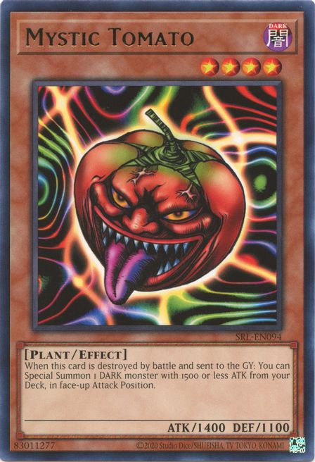 Mystic Tomato Spell Ruler 25th Anniversary Edition YuGiOh