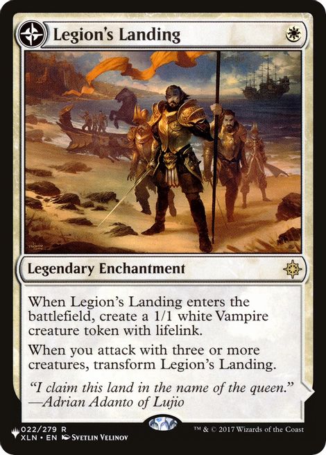 Legion’s Landing // Adanto, the First Fort – The List