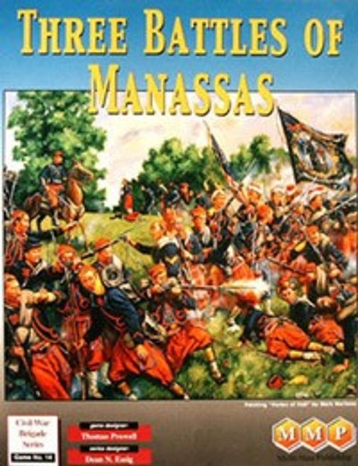 Three Battles of Manassas Board Game MultiMan Publishing Boardgames