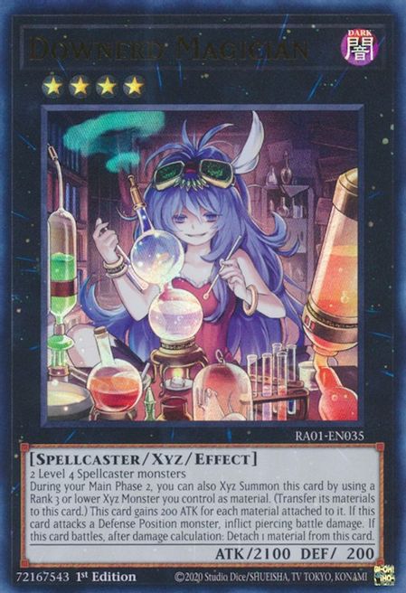 Downerd Magician (UR) - 25th Anniversary Rarity Collection - YuGiOh