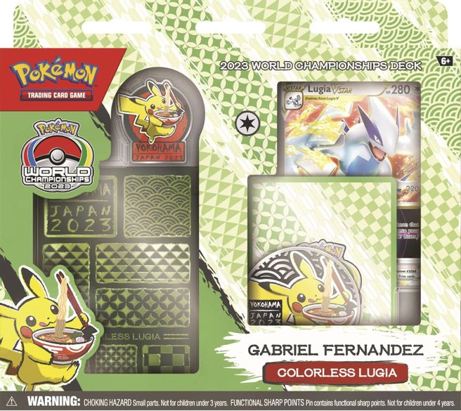 2023 World Championship Deck Gabriel Fernandez (Colorless Lugia