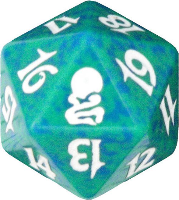 Odyssey Spindown Die - Green - Wizards of the Coast Dice - Life Counters