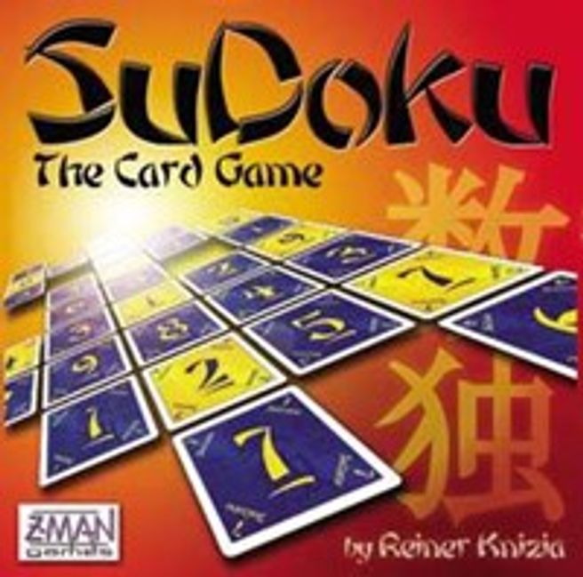 Sudoku the Card Game ZMan Games Boardgames