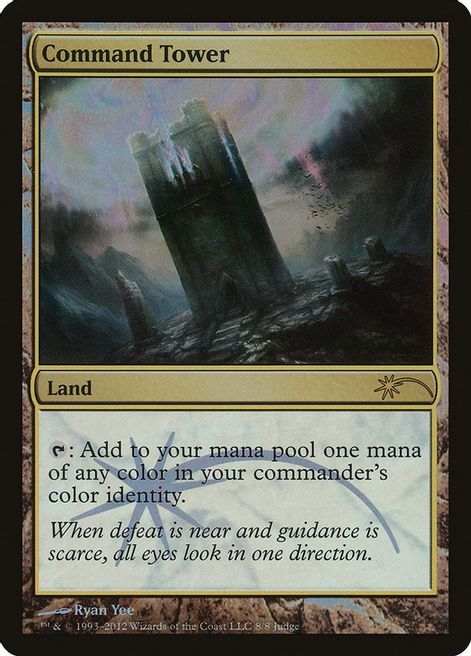 Command Tower - Judge Promos - Magic: The Gathering