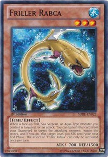 Friller Rabca - Structure Deck: Realm of the Sea Emperor - YuGiOh