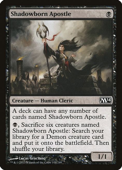 Shadowborn Apostle - Magic 2014 (M14) - Magic: The Gathering