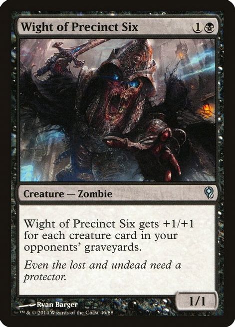 Wight of Precinct Six - Duel Decks: Jace vs. Vraska - Magic: The Gathering