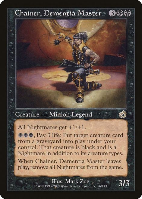 Chainer, Dementia Master - Torment - Magic: The Gathering