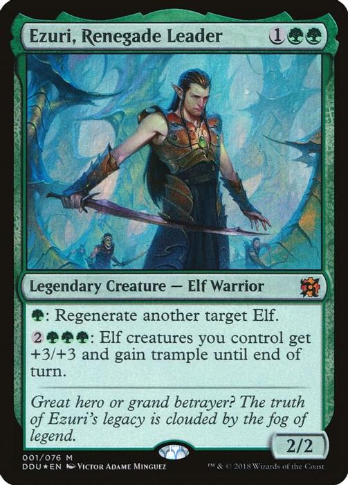 Ezuri, Renegade Leader - Duel Decks: Elves vs. Inventors - magic