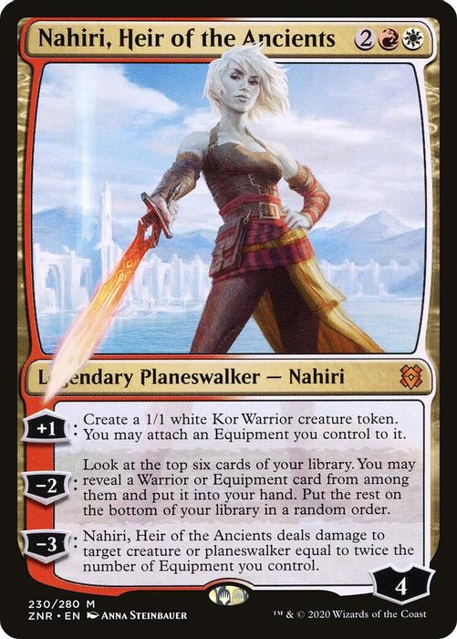 Nahiri, Heir of the Ancients - Zendikar Rising - magic