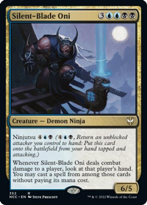 Silent-Blade Oni - Commander: Streets of New Capenna - magic