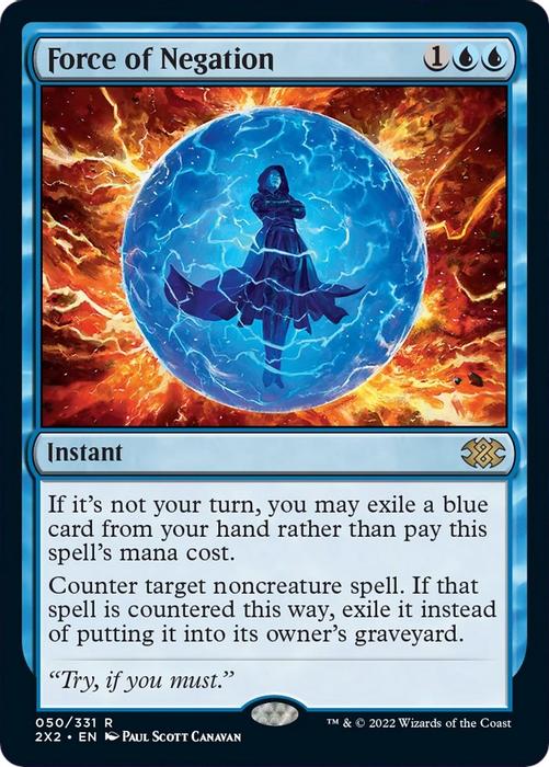 Force of Negation - Double Masters 2022 - magic