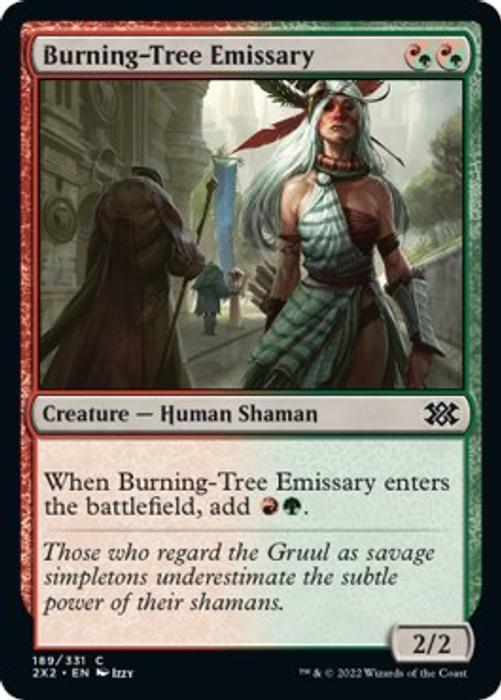Burning-Tree Emissary - Double Masters 2022 - magic