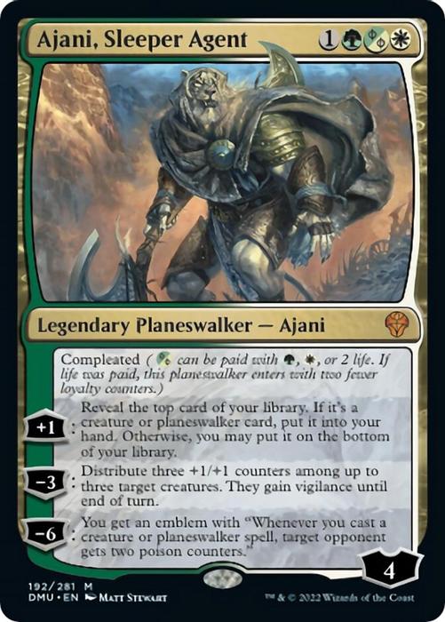 Ajani, Sleeper Agent - Dominaria United - magic