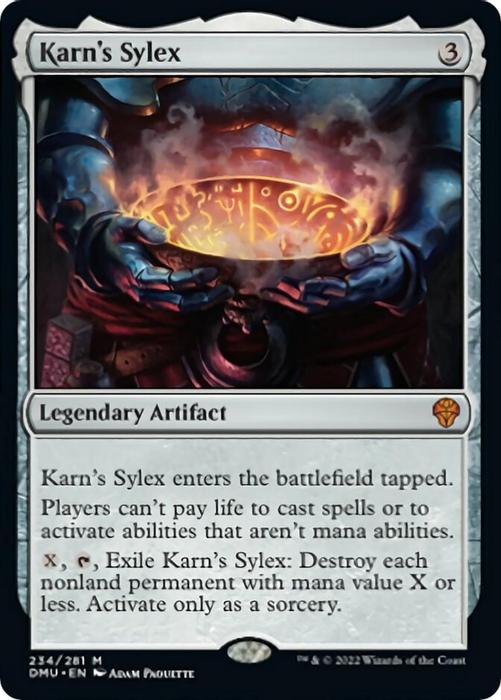 Karn's Sylex - Dominaria United - magic