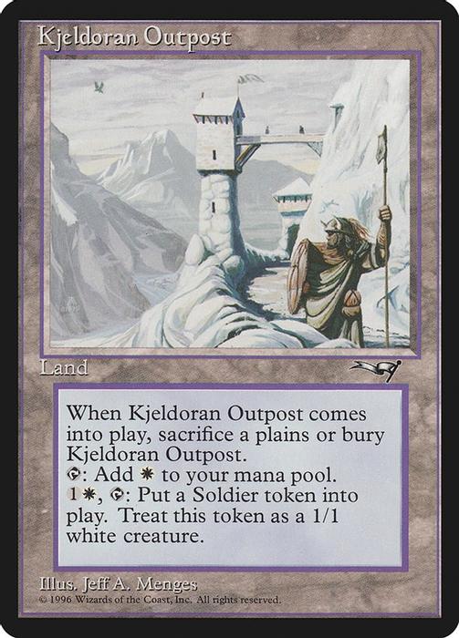 Kjeldoran Outpost - Alliances - magic