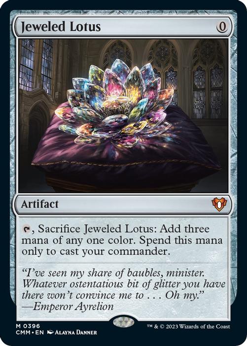 Jeweled Lotus - Commander Masters - magic