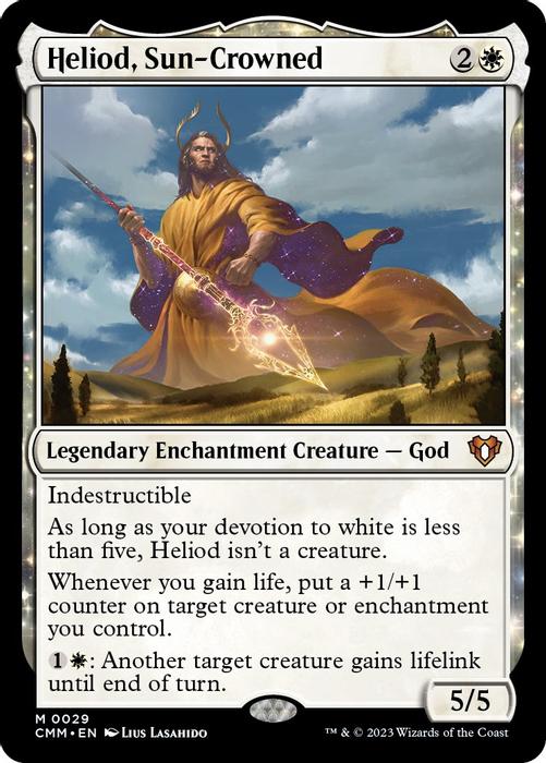 Heliod, Sun-Crowned - Commander Masters - magic
