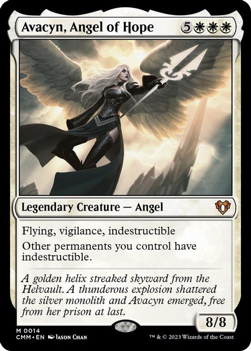 Avacyn, Angel of Hope - Commander Masters - magic