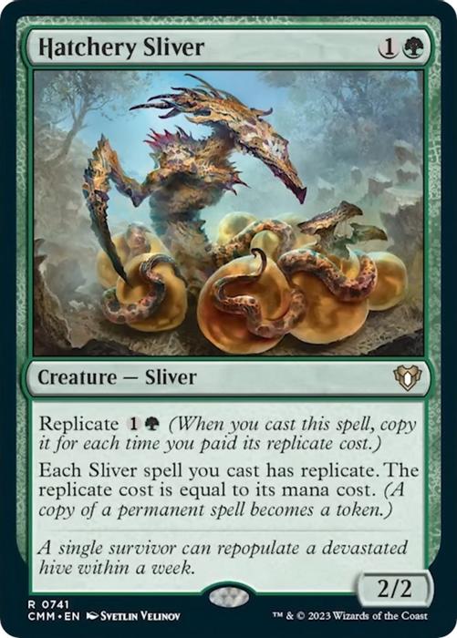 Hatchery Sliver - Commander Masters - magic