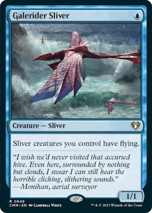 Galerider Sliver - Commander Masters - magic